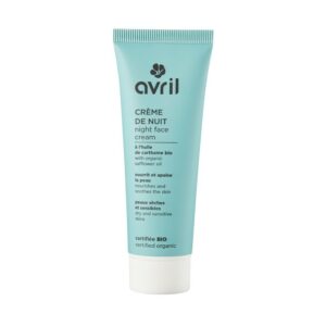 Crème de nuit peau sèche et sensible - Certifiée Bio