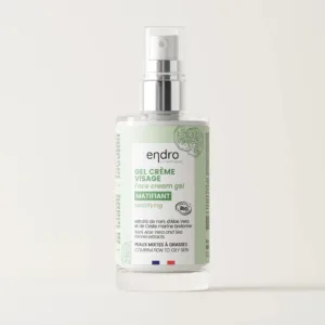 Gel crème visage matifiant - Certifié Bio