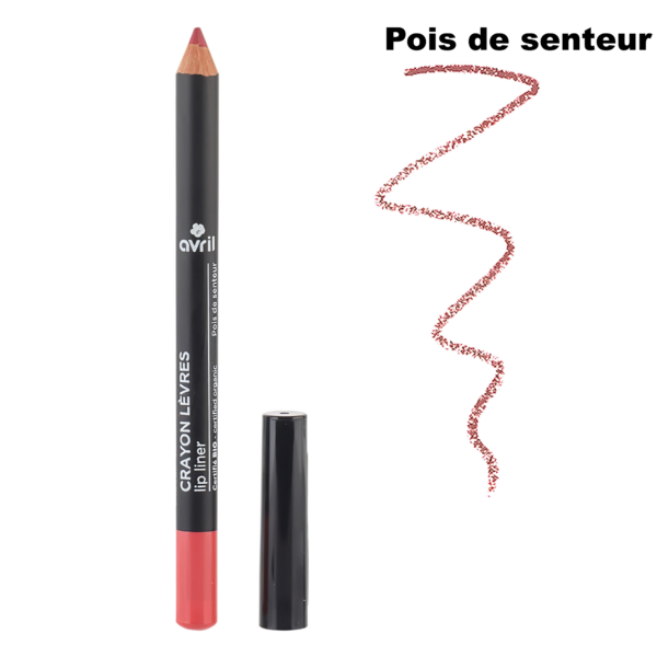 Crayon Contour des Lèvres Certifié Bio – Avril — image 3