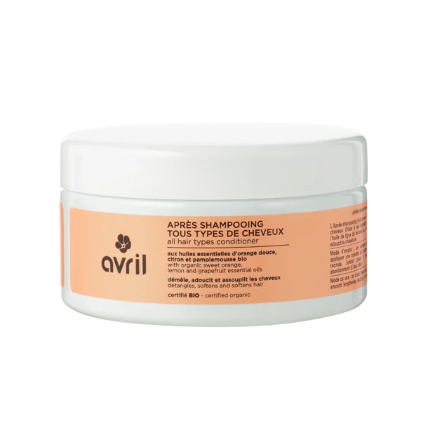 Après-shampooing – Tous types de cheveux | Avril (Certifié Bio)